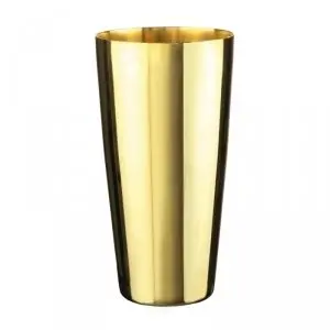 Shaker En Inox 800 Ml, Finition Plaqué Or 1