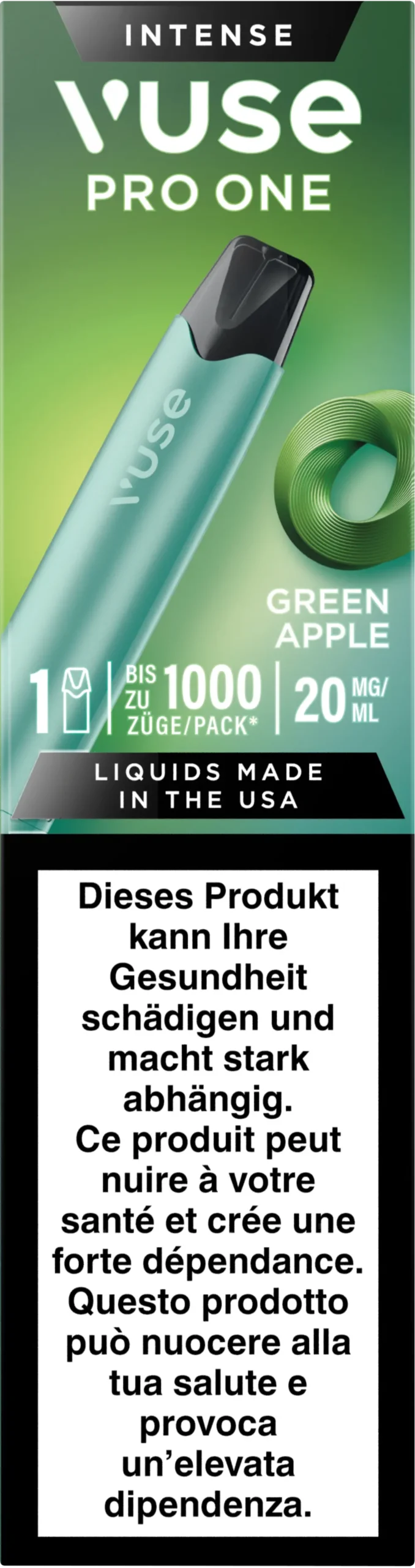 Vuse Pro One Pen Green Apple 20Mg 1