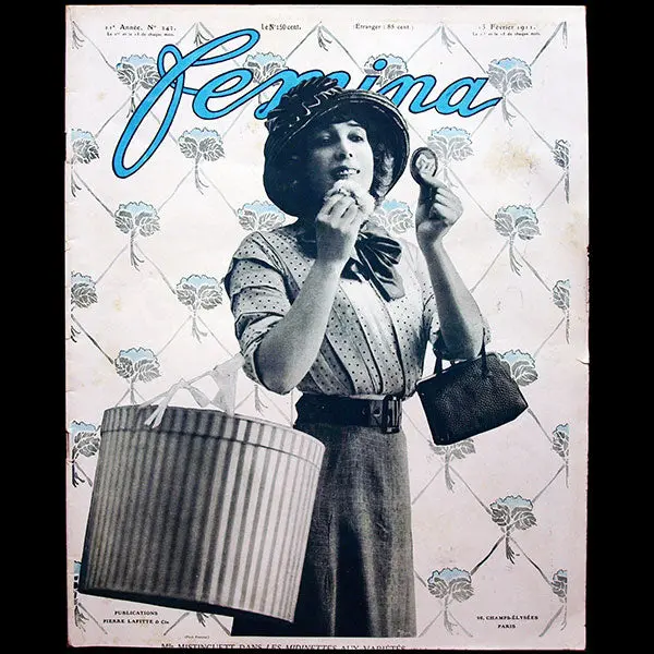 Fémina (15 Février 1911), Couverture De Fémina 1