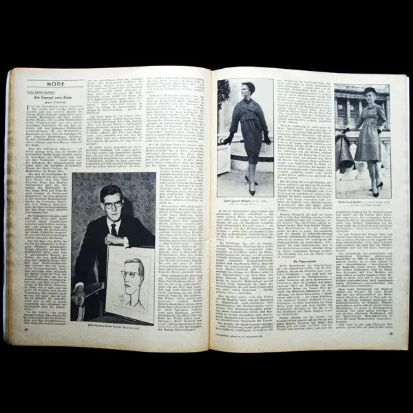 Der Spiegel - Dior-Nachfolger Yves Saint-Laurent (1958) 2