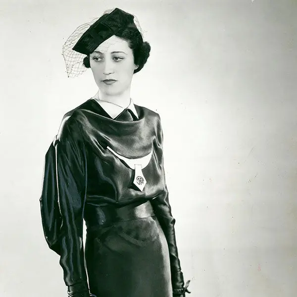 Jean Patou - Robe D'après-Midi, Tirage D'époque De Luigi Diaz (1935) 2