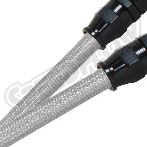 Speedflow 200 Series Teflon Braided Hose With Clear Pvc Cover 1