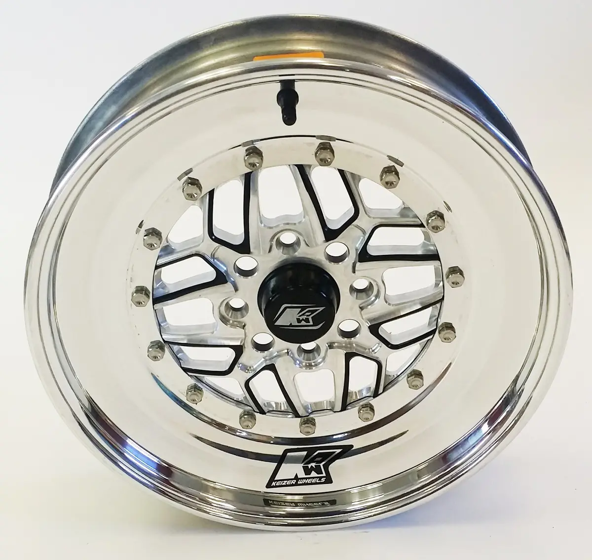 Keizer "Slepen" Skinnies Rear Honda Drag Wheel -Polish Barrel 1