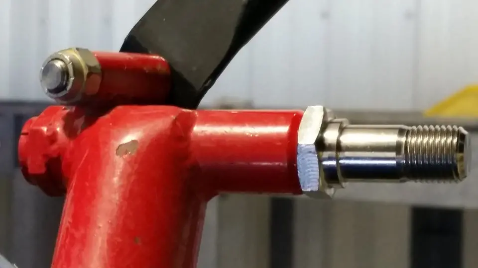 Bk Ti Components Titanium Shock Tower One Nut Stud 1/2 Unf Oal 4 1/18In Through Length 2 3/4In Hex 3/4In 2