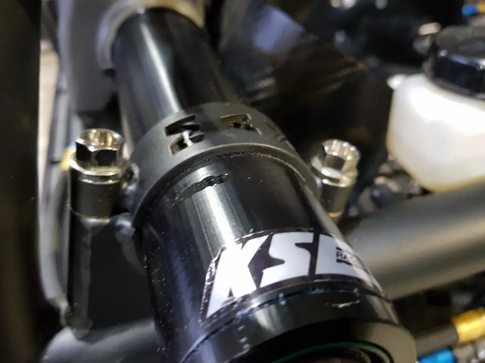 Bk Ti Components Titanium Reduced Hex Steering Box Clamp To Chassis Bolt Kit 2 Off 3/8 Unf X 7/8 2 Off Washers Hex 7/16 2