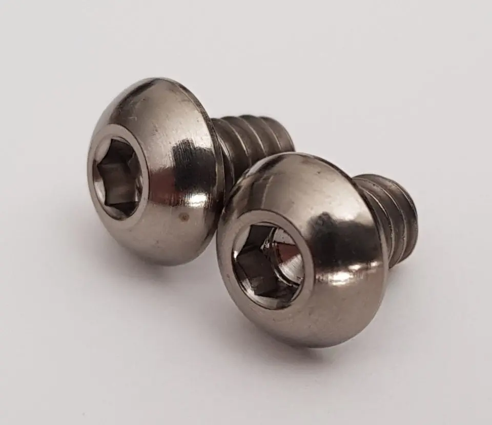 Bk Ti Components Titanium Peterson Ball Valve To Mount 2 Off 3/16 Unc X 1/4In Button Head Allen Drive 1