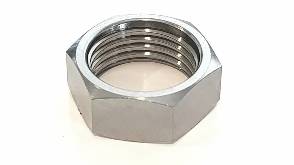 Bk Ti Components Titanium 5/8 Rh Jam Nut Hex 3/4 1