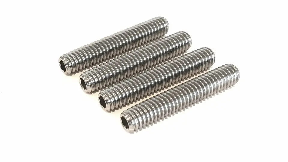 Bk Ti Components Titanium Torque Ball Bell Housing Studs 4 Off 5/16 Unc  X 1 3/4In 1