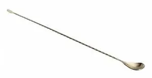 Cuillère À Mélange Torsadée Teardrop Antique 45 Cm 1