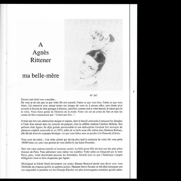 Madame Agnès - Catalogue Agnès Rittener De La Vente Du 16 Avril 1992 2