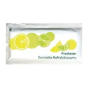 Serviettes Rafraichissantes Au Citron - Boîte De 500 1