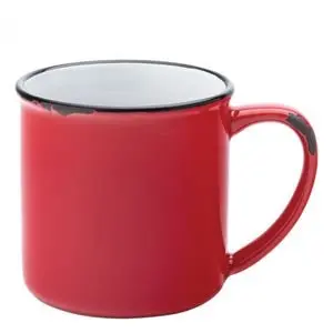 Mug Émaillé Rouge Avebury 28 Cl 1