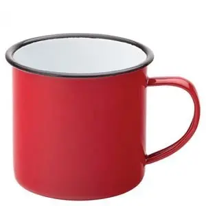 Mug Émaillé Rouge Eagle 38 Cl 1