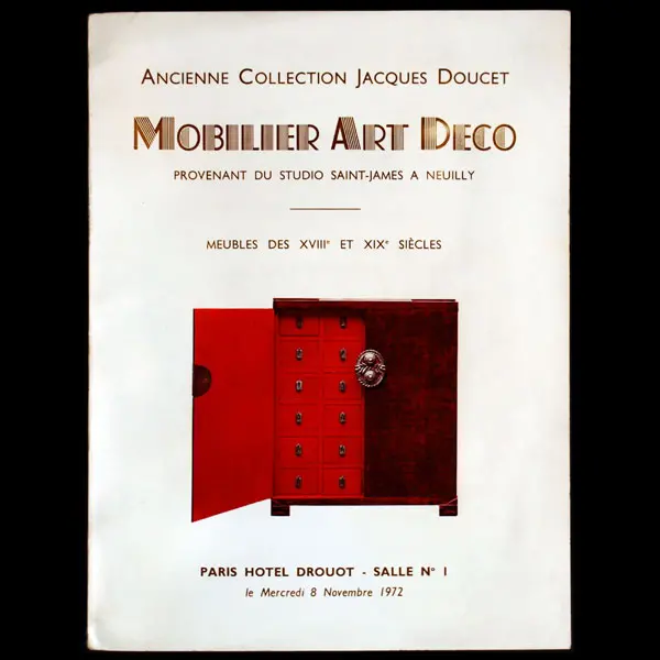 Doucet - Ancienne Collection Jacques Doucet, Mobilier Art-Déco Provenant Du Studio Saint James À Neuilly (1972) 1