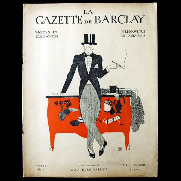 Gazette De Barclay, Modes Et Élégances, N°3, 1925 1