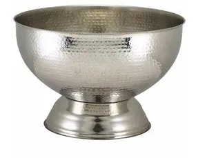 Vasque À Champagne Martelée, En Inox 1