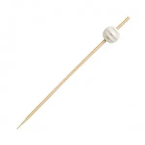 Piques Bambou Candy Blancs 9 Cm - Boîte De 100 1