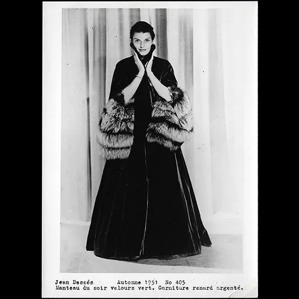 Jean Desses - Manteau Du Soir (1951) 1