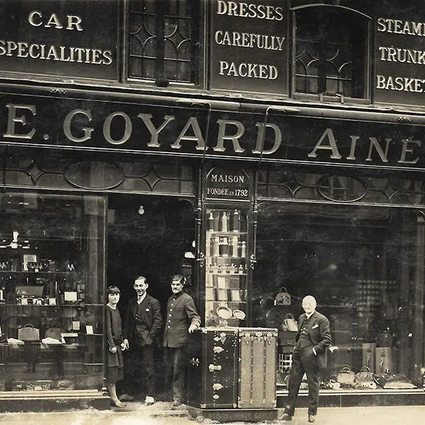 Goyard - Employés Posant Devant Le Malletier, 233 Rue Saint-Honoré À Paris (Circa 1910) 2
