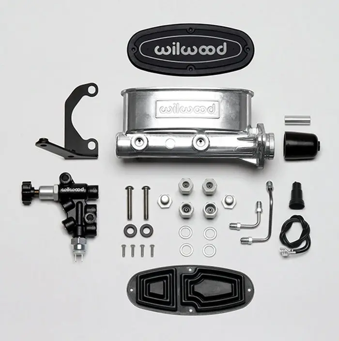 Wilwood 1" Tandem Aluminium Brake Master Cylinder 1