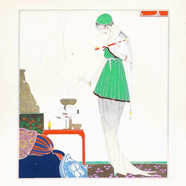 Gazette Du Bon Ton - La Fumée Noire, Robe Du Soir De Redfern, Planche De Louis Strimpl (N°3, 1914) 2