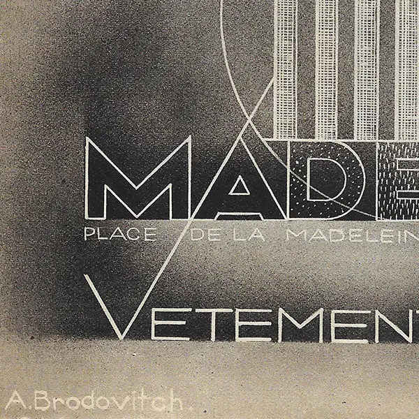 Madelios - Catalogue D'été, Couverture D'alexei Brodovitch (1930) 2