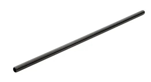 Paille En Métal Noir 21,5 Cm - Boîte De 12 1