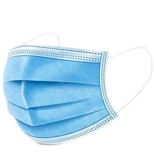 Masque Non Chirurgical Jetable - 3 Plis - Boîte De 50 1