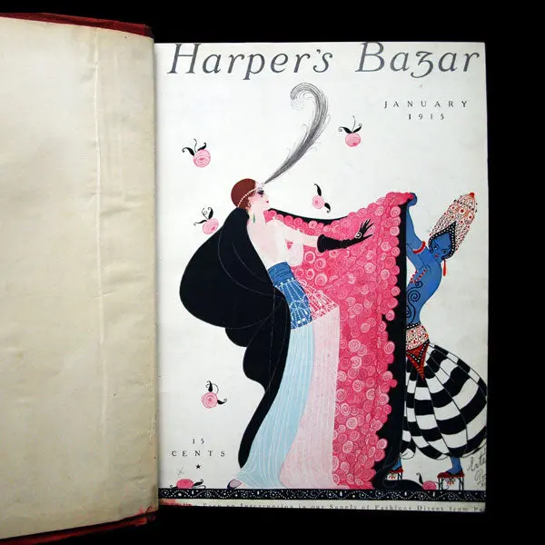 Harper's Bazaar, Onze Numéros De L'année 1915, Exemplaire De La Bibliothèque D'erté 2