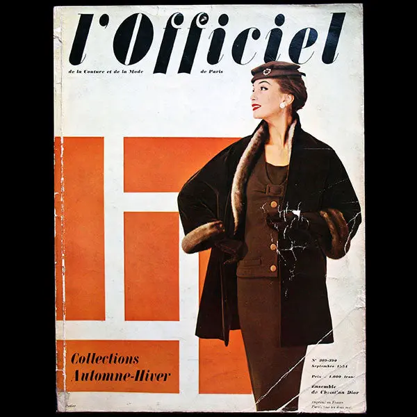 L'officiel De La Mode Et De La Couture De Paris - Collections Automne-Hiver (Septembre 1954) 1