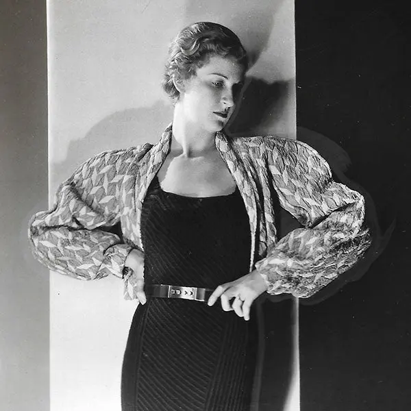 Elsa Schiaparelli - Robe Du Soir Et Veste Matelassée (1932) 2