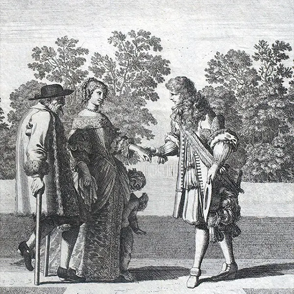 Pierre Lepautre - Faute De Droit A Tousjours Besoin D'ayde (Circa 1675) 2