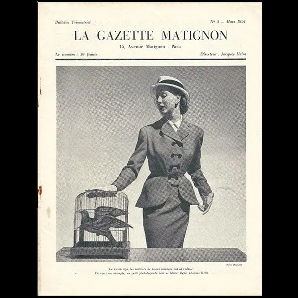Heim - Gazette Matignon, N°5 (1951, Mars), Couverture De Maywald 1