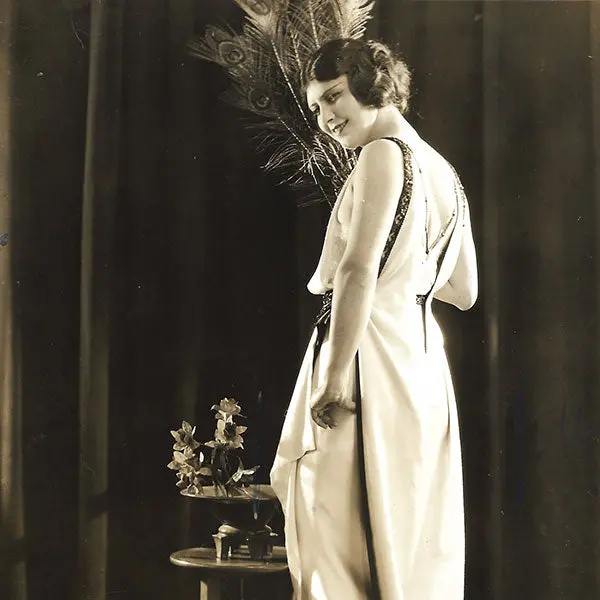 Lucile - Robe De Dîner De Satin (1921) 2