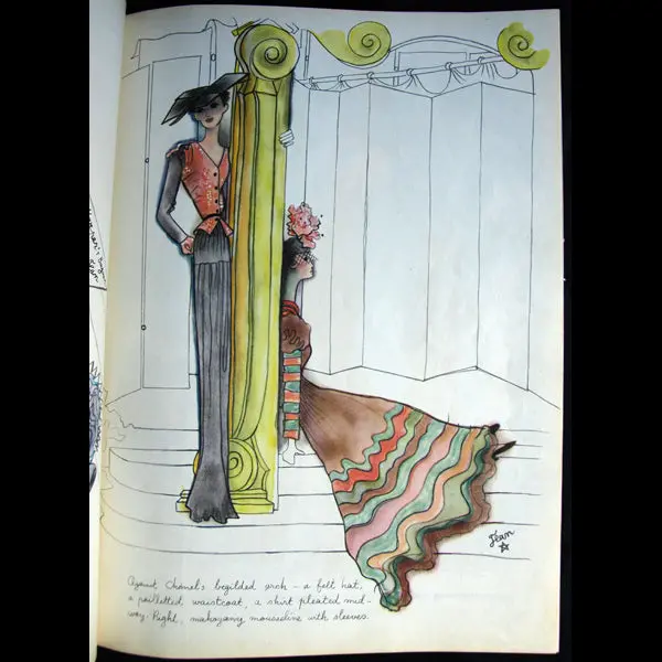 Harper's Bazaar (1937, 15 Septembre), Couverture De Cassandre 2
