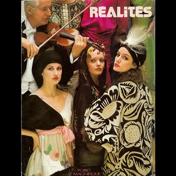 Réalités (Avril 1974), Les Robes De Denise Poiret Par Helmut Newton 1