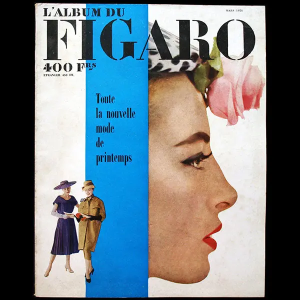 Album Du Figaro, N°46, Mars-Avril 1954, Couverture De Richard Dormer 1
