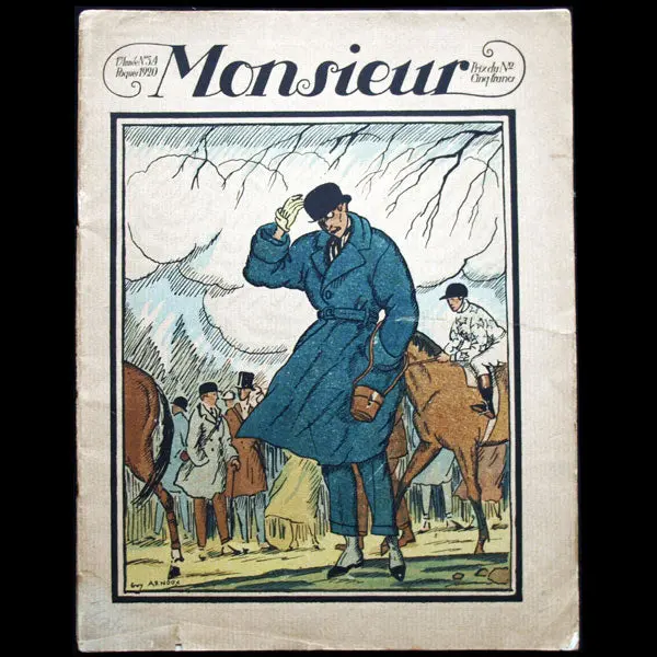 Monsieur, Revue Des Élégances, N3-4 (1920, Mars-Avril) 1