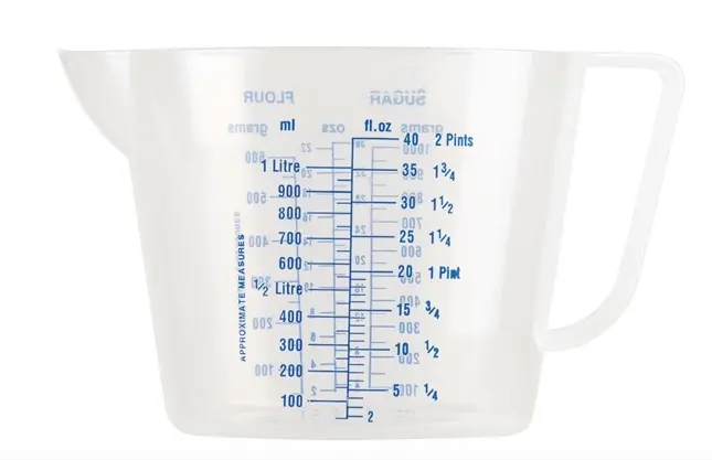 Pichet Doseur En Plastique Avec Hanse 1 L 1