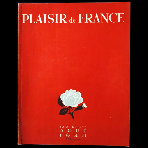Plaisir De France - L'élégance Masculine Par Georges Lepape (Juillet Août 1948) 1