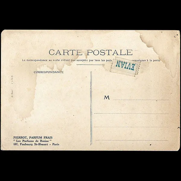Paul Poiret - Pierrot, Carte Des Parfums De Rosine (Circa 1920) 2