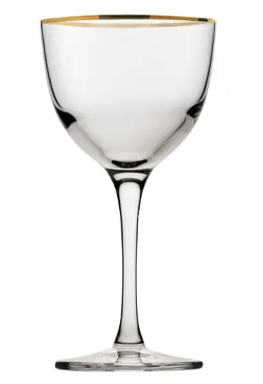 Verres Nick & Nora 17 Cl Dorés De Pasabahce - Boîte De 6 1