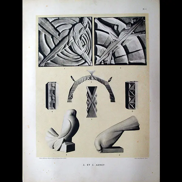 Rapin - La Sculpture Décorative Moderne, 2Ème Série, Collection De L'exposition Des Arts Décoratifs De 1925 (1926) 2