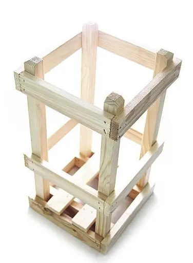 Support En Bois Pour Dame Jeanne En Verre 5 L 1