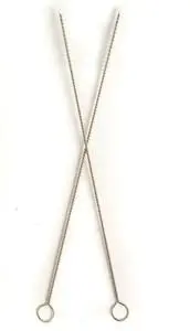 Brossette D'entretien Pour Paille En Bambou 20 Cm 1