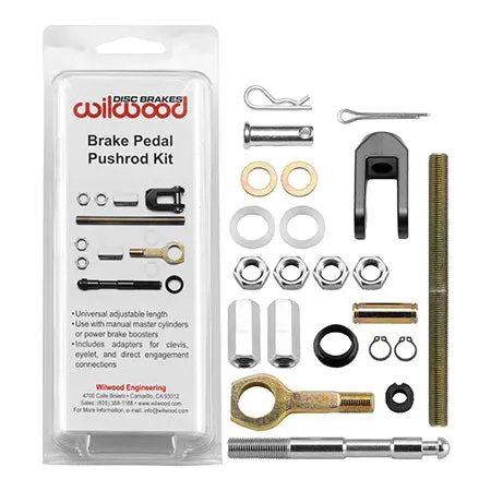 Wilwood Brake Pedal Pushrod Kit Universal 1