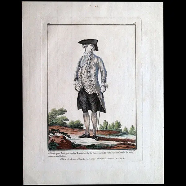 Gallerie Des Modes Et Costumes Français, 1778-1787, Gravure N° Nn 215 (1781) 1