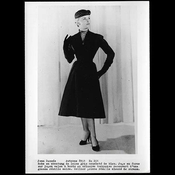 Jean Desses - Robe De Shantung (1951) 1