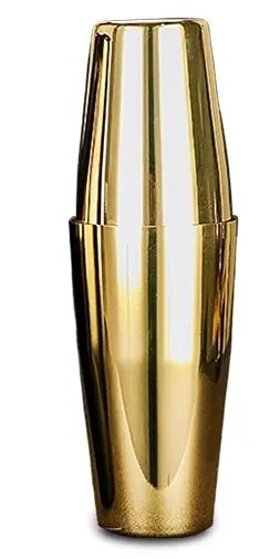 Boston Shaker, En Inox Doré 1
