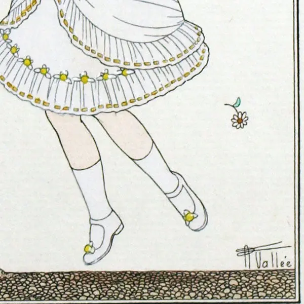 Costume D'une Demoiselle, Planche D'armand Vallée Pour Le Journal Des Dames Et Des Modes, Costumes Parisiens (1913) 2